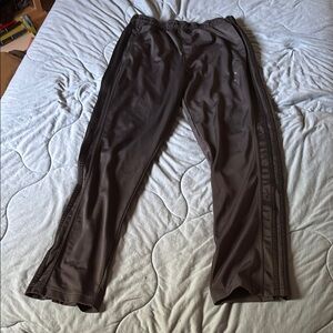 Adidas Brown Sweatpants Relaxed Fit Joggers